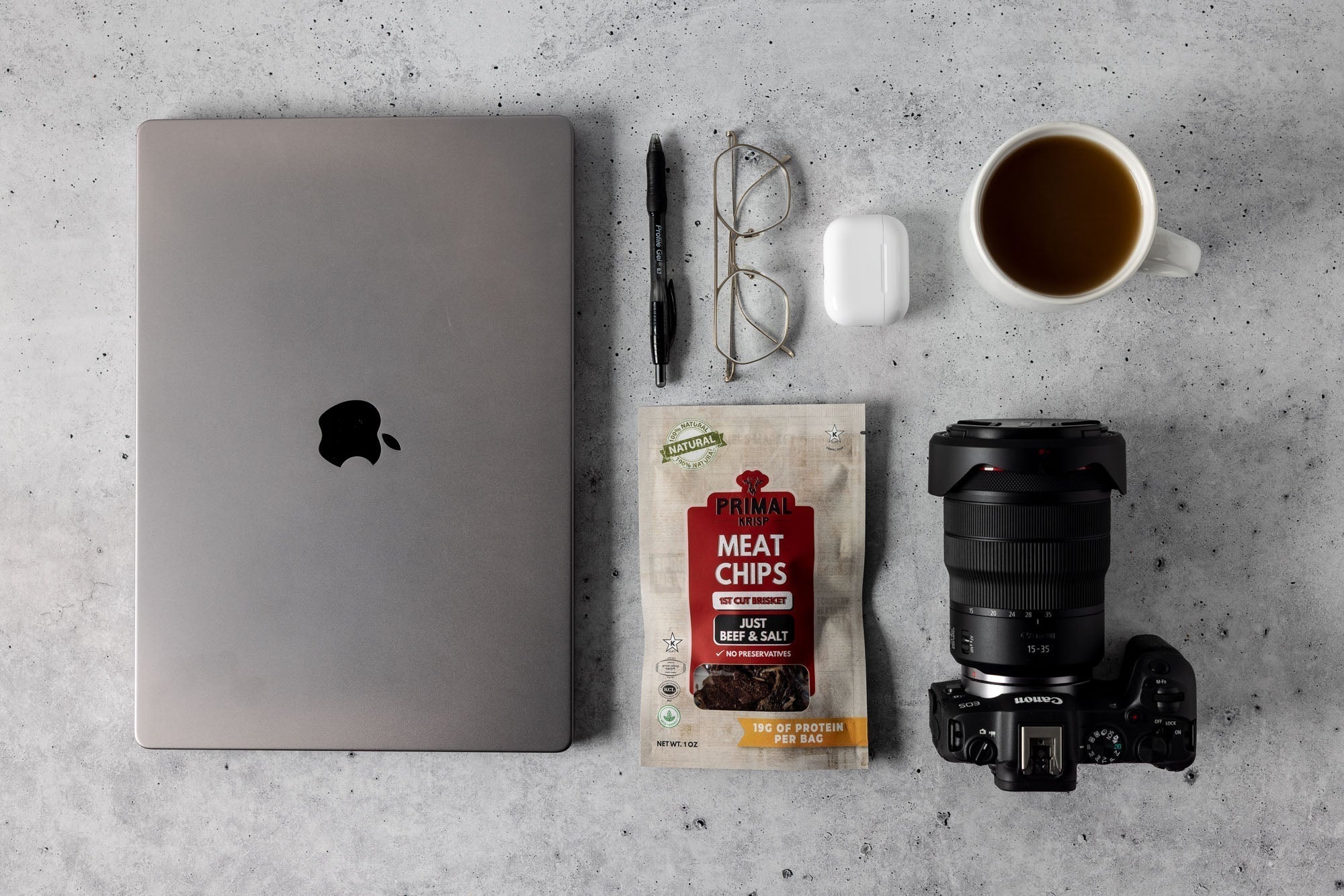 V-Flat World × Primal Krisp: How Duo Boards Elevated the Photography of High-Protein Meat Chips