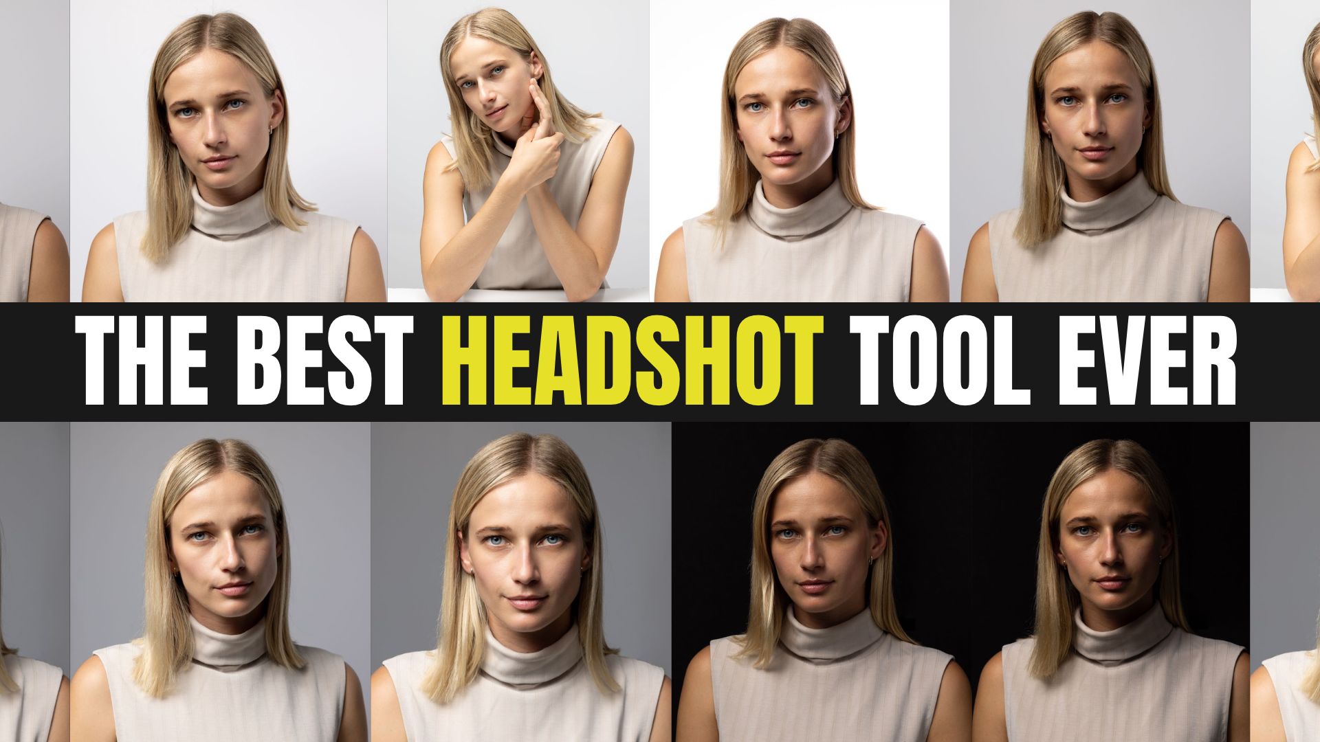 How to use V-Flats in headshot photography.