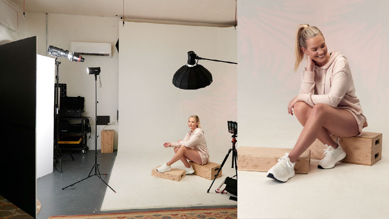 Light it Like Jeff: Shoe Lifestyle Photoshoot | Multiple Light Setup | EP 10-V-Flat World