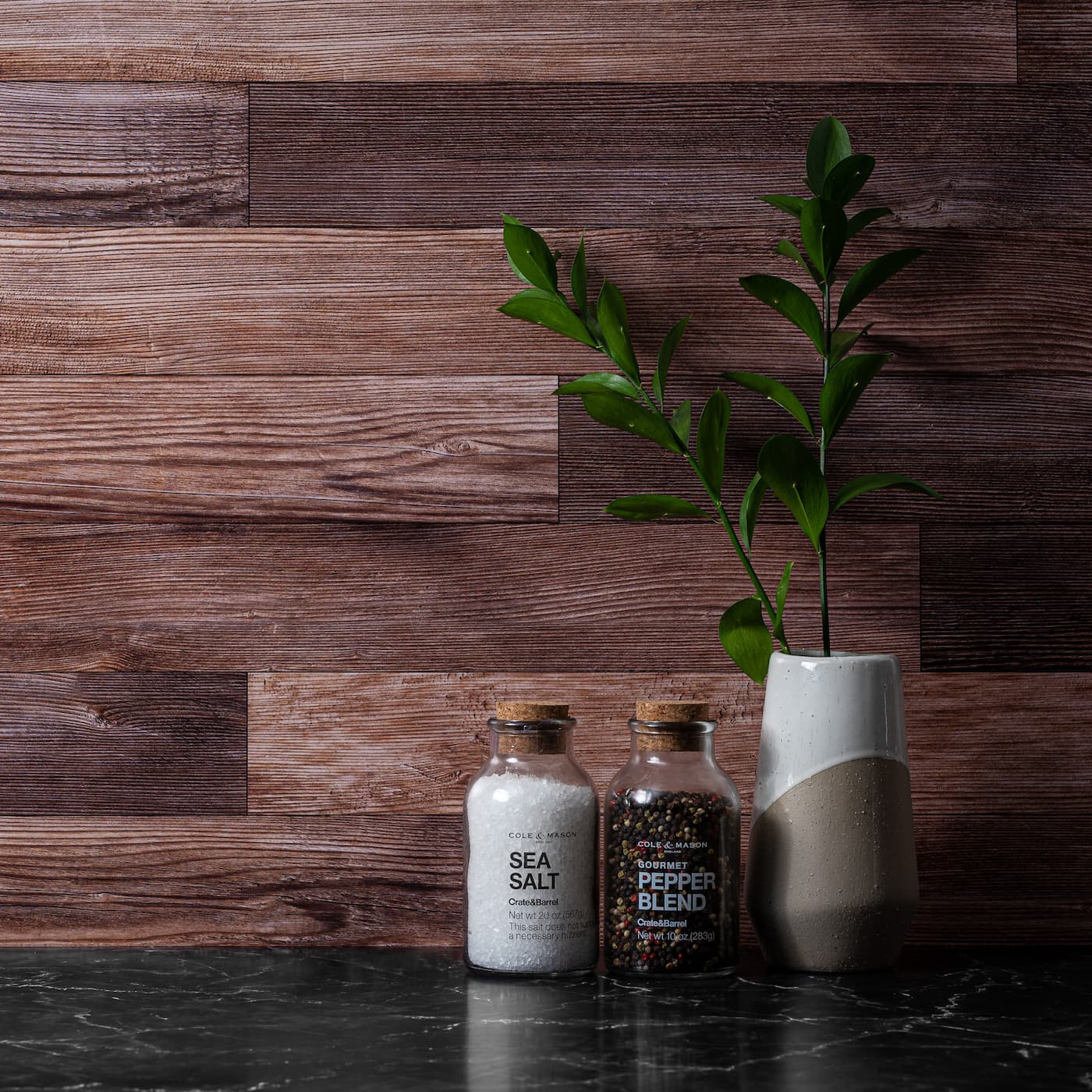 Whitewash/Hickory Planks