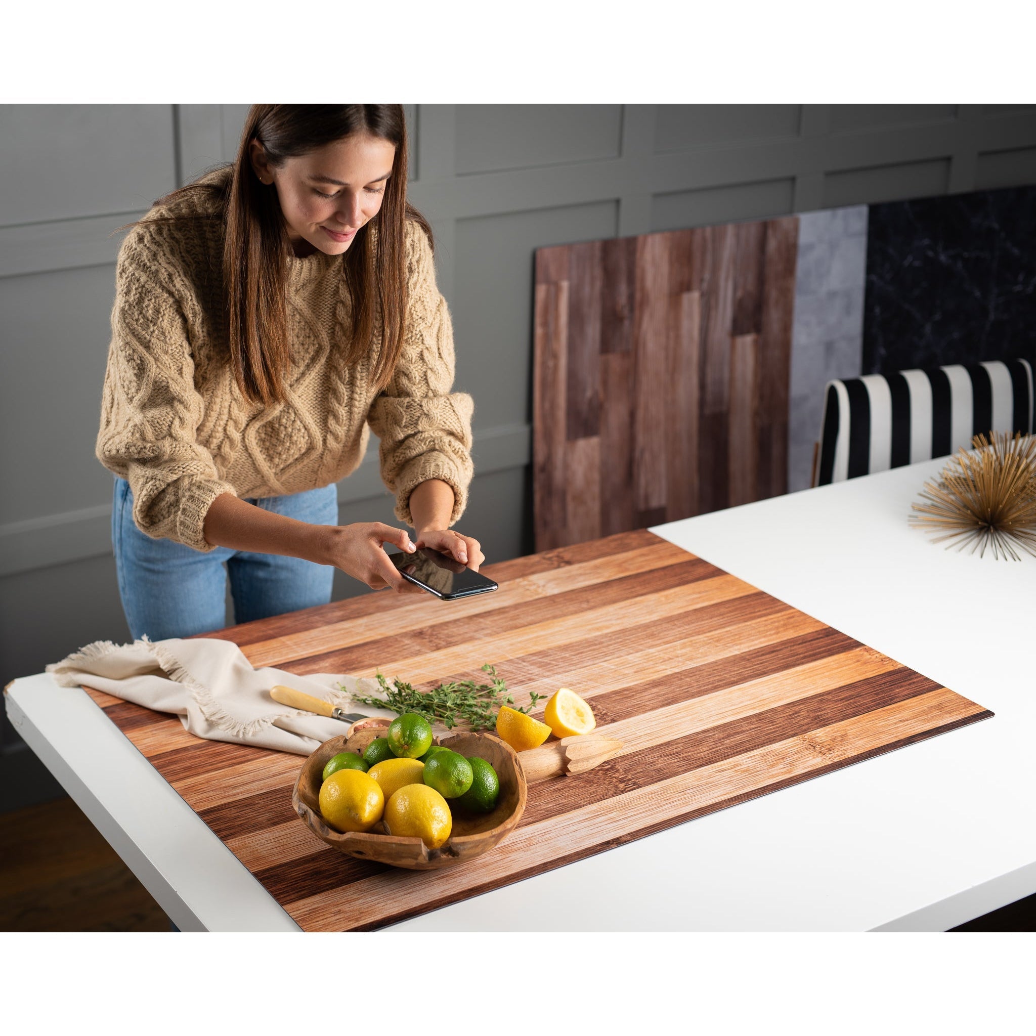 Aged Cutting Board/Butchers Board - XL