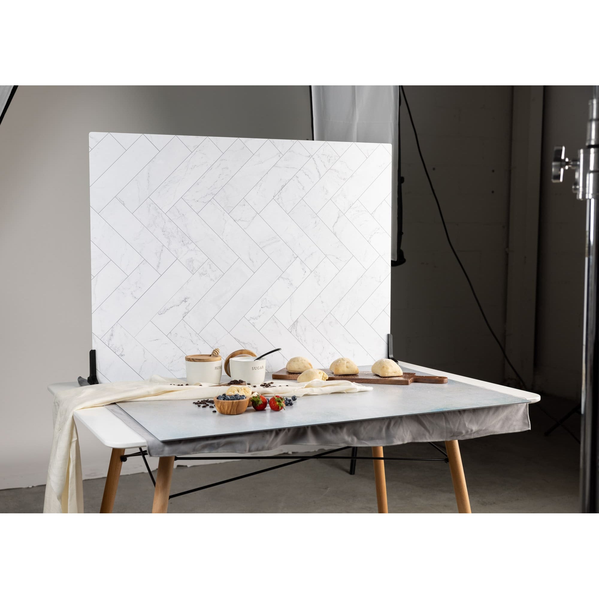 Zigzag Marble White/Zigzag Marble Black - XL