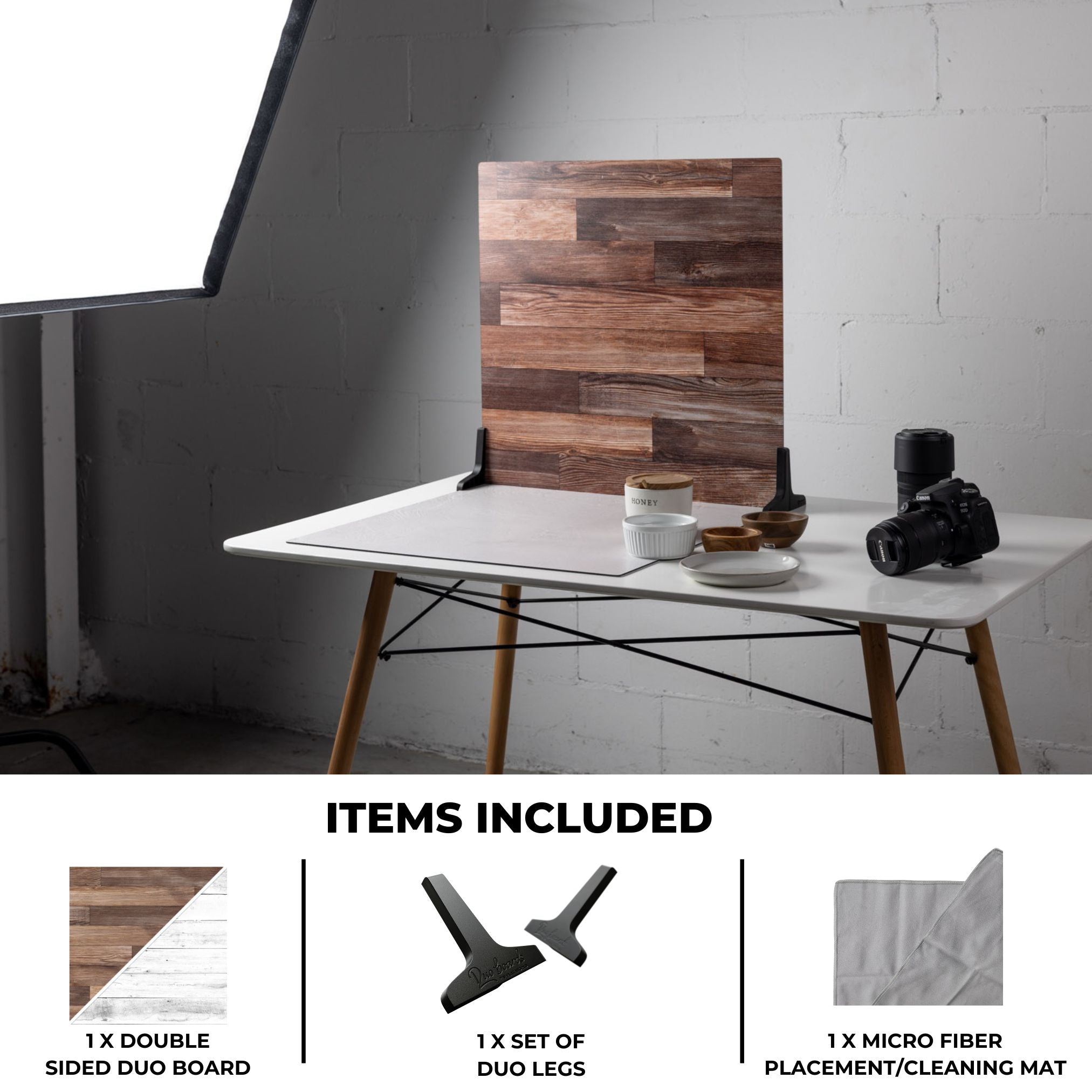Whitewash/Hickory Planks