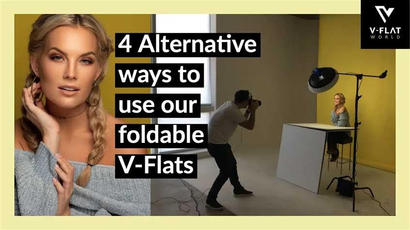 4 ALTERNATIVE WAYS TO USE THE V-FLAT-V-Flat World