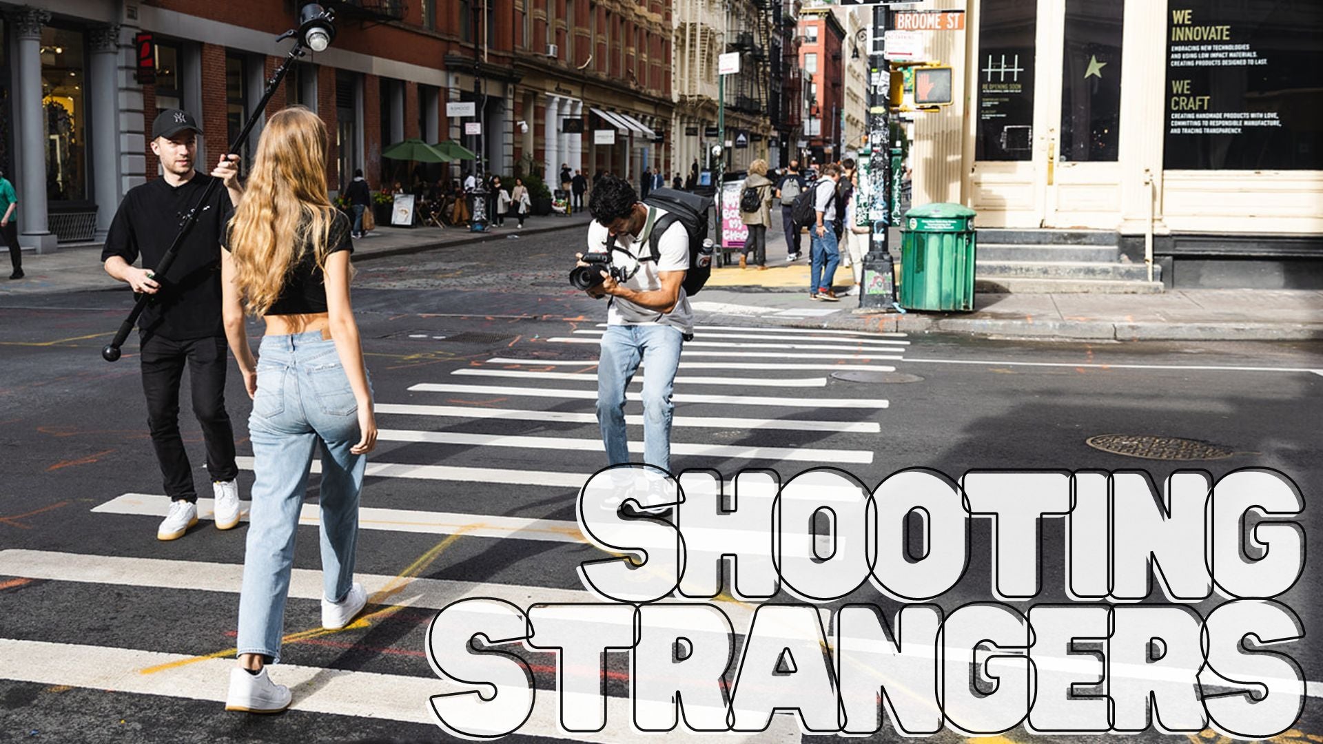 Photographing Beautiful Strangers in Soho, NYC | 📸 Tyler Agajan
