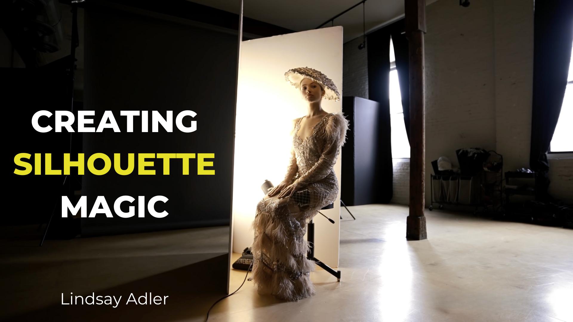 How to Take a Silhouette Photo Using 1 Light video