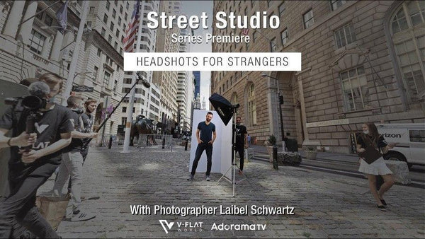 Headshots with Strangers | EP 1 Laibel Schwartz-V-Flat World