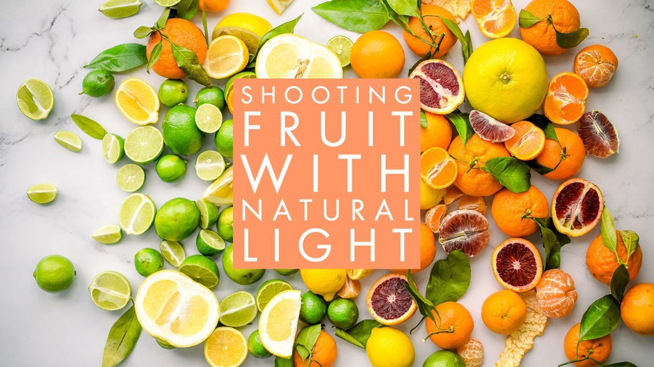 Shooting Fruit with Natural Light | Duo Board Food Photography | Monique Sourinho-V-Flat World