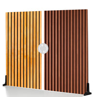 Wood Slats Light/Wood Slats Dark - XL