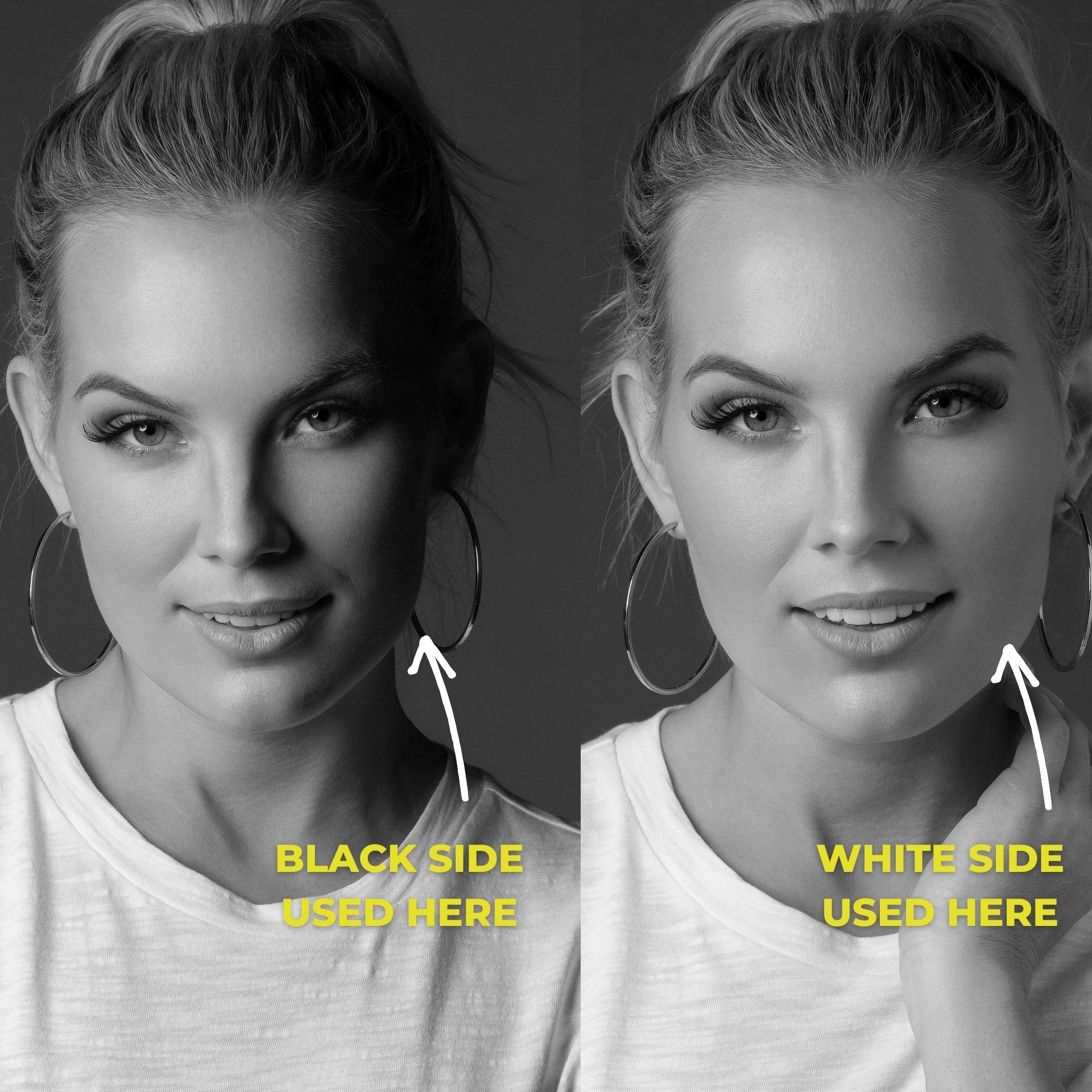 [Dinged/Dented] Foldable V-Flat - Black/White (original)
