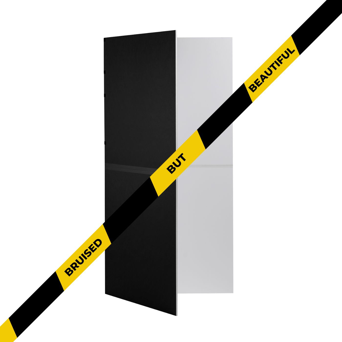 [Dinged/Dented] Foldable V-Flat (Black/White)
